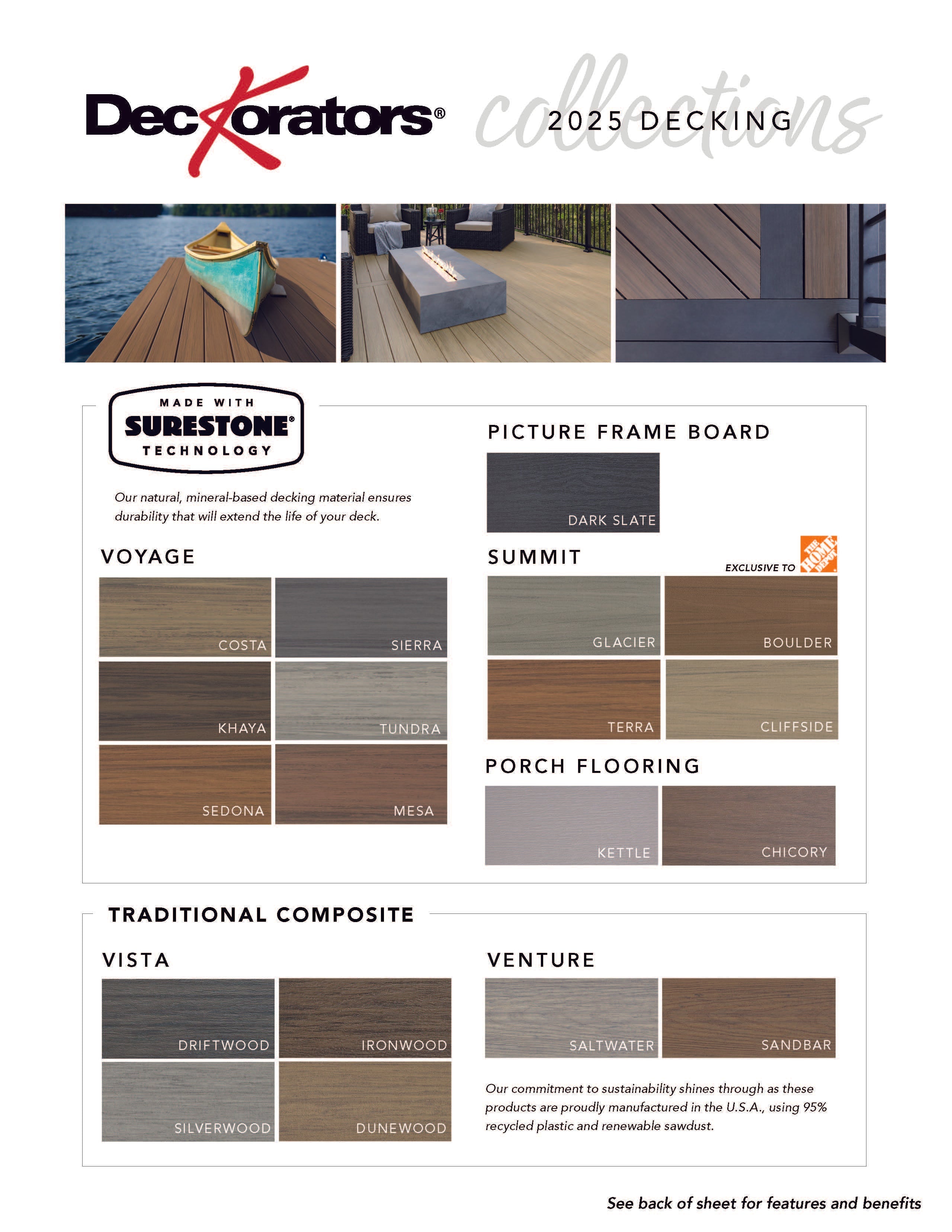 Decorators 2025 Decking Collections Store Tearpad