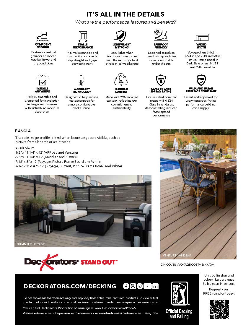 2027 Decking Overview Brochure