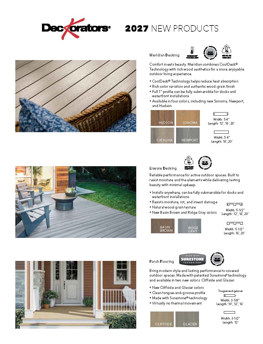 2027 New Product Sell Sheet