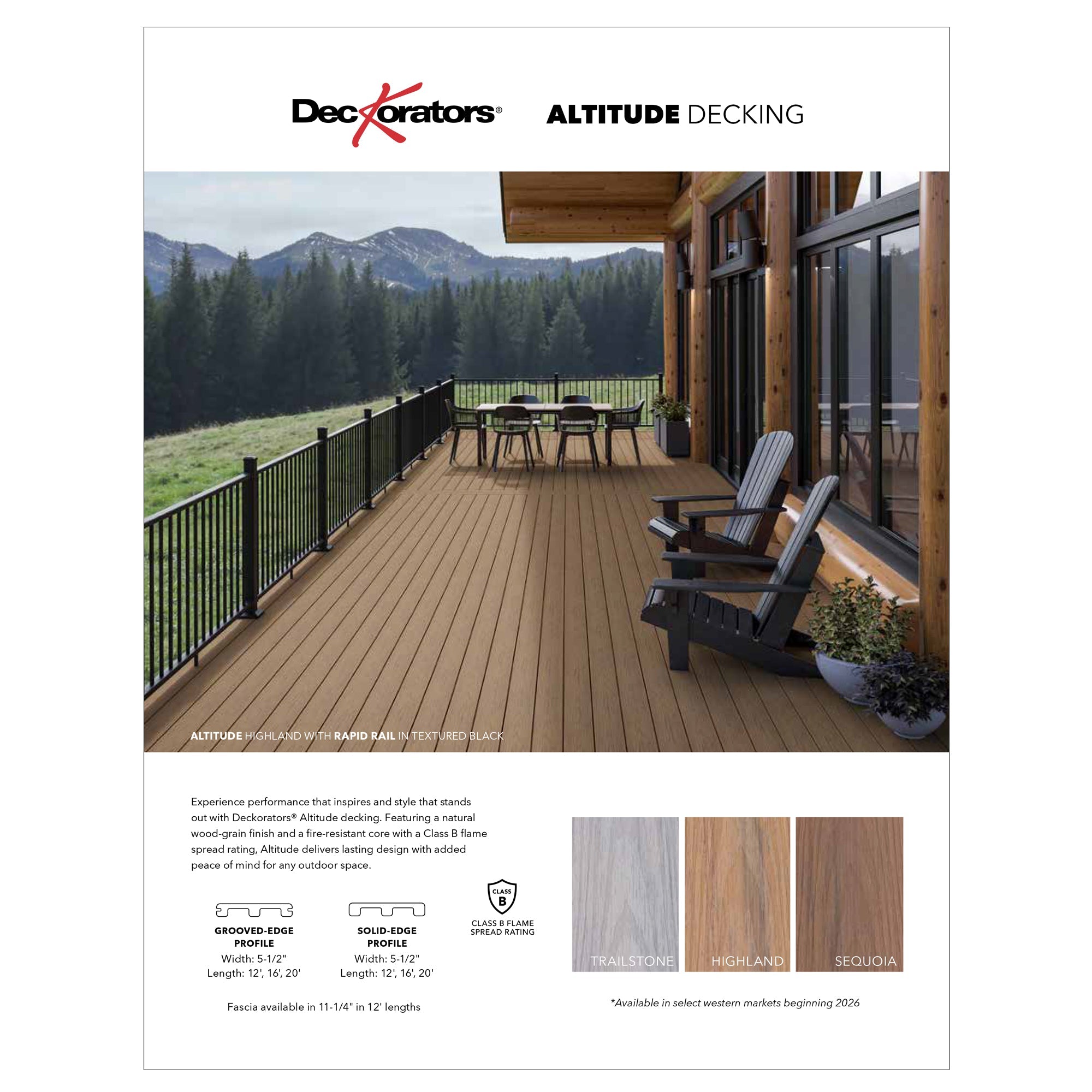 Decking Sell Sheets