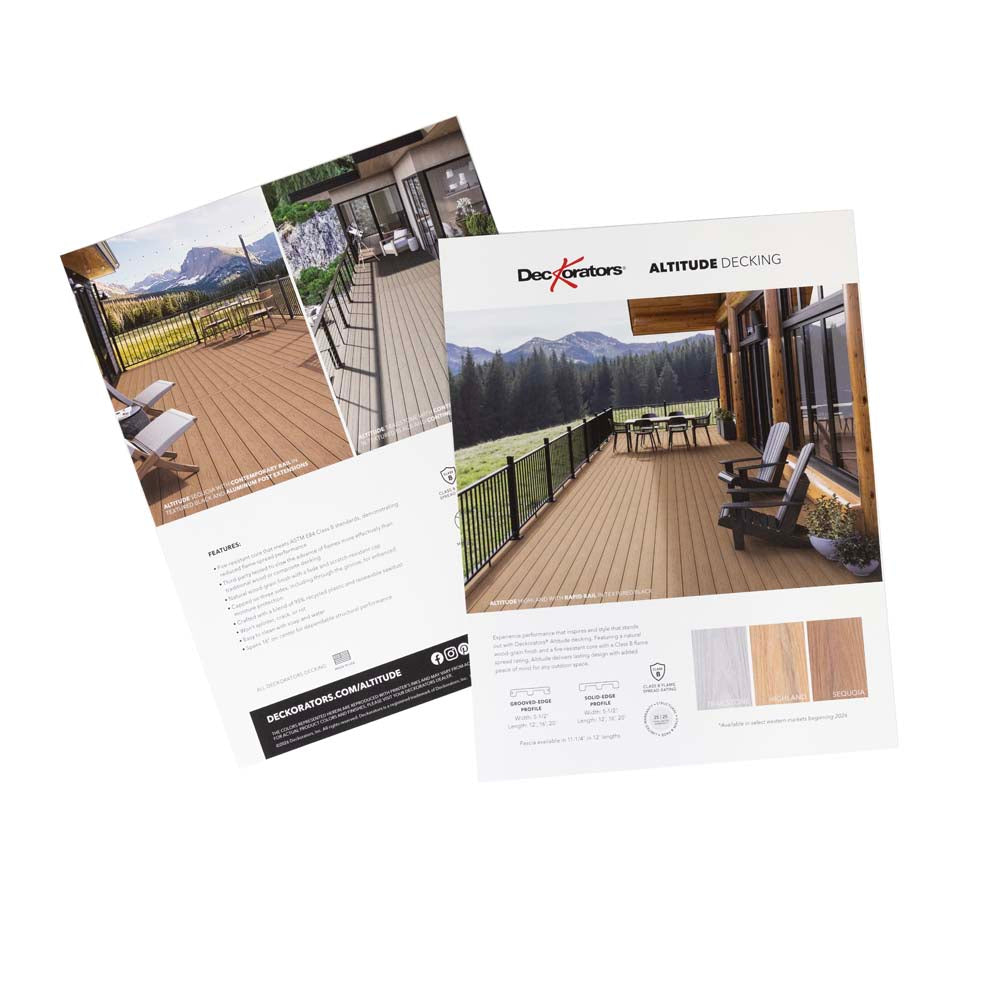 Decking Sell Sheets