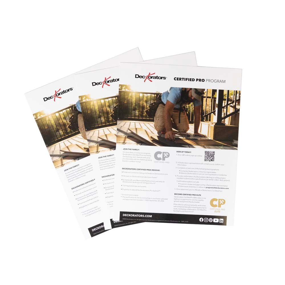 Certified Pro Program Overview Brochure