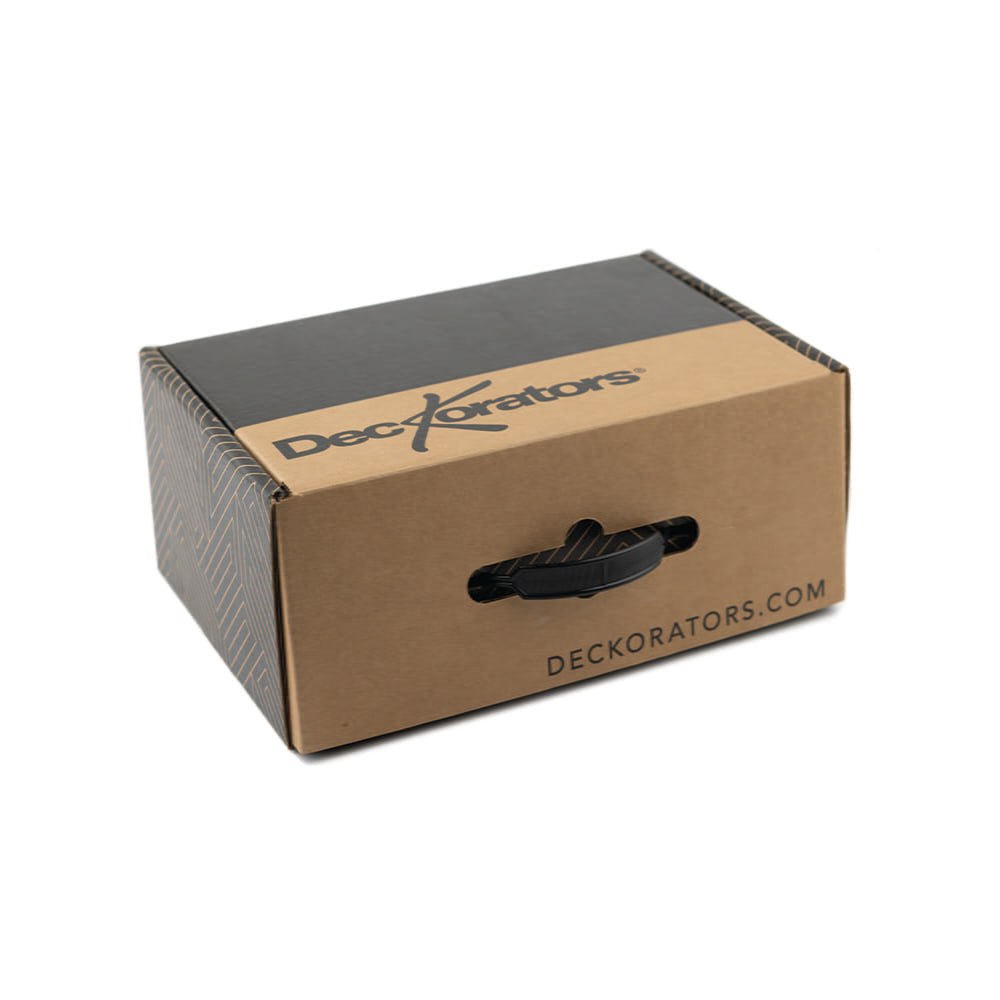 Deckorators branded Cardboard Sample Box