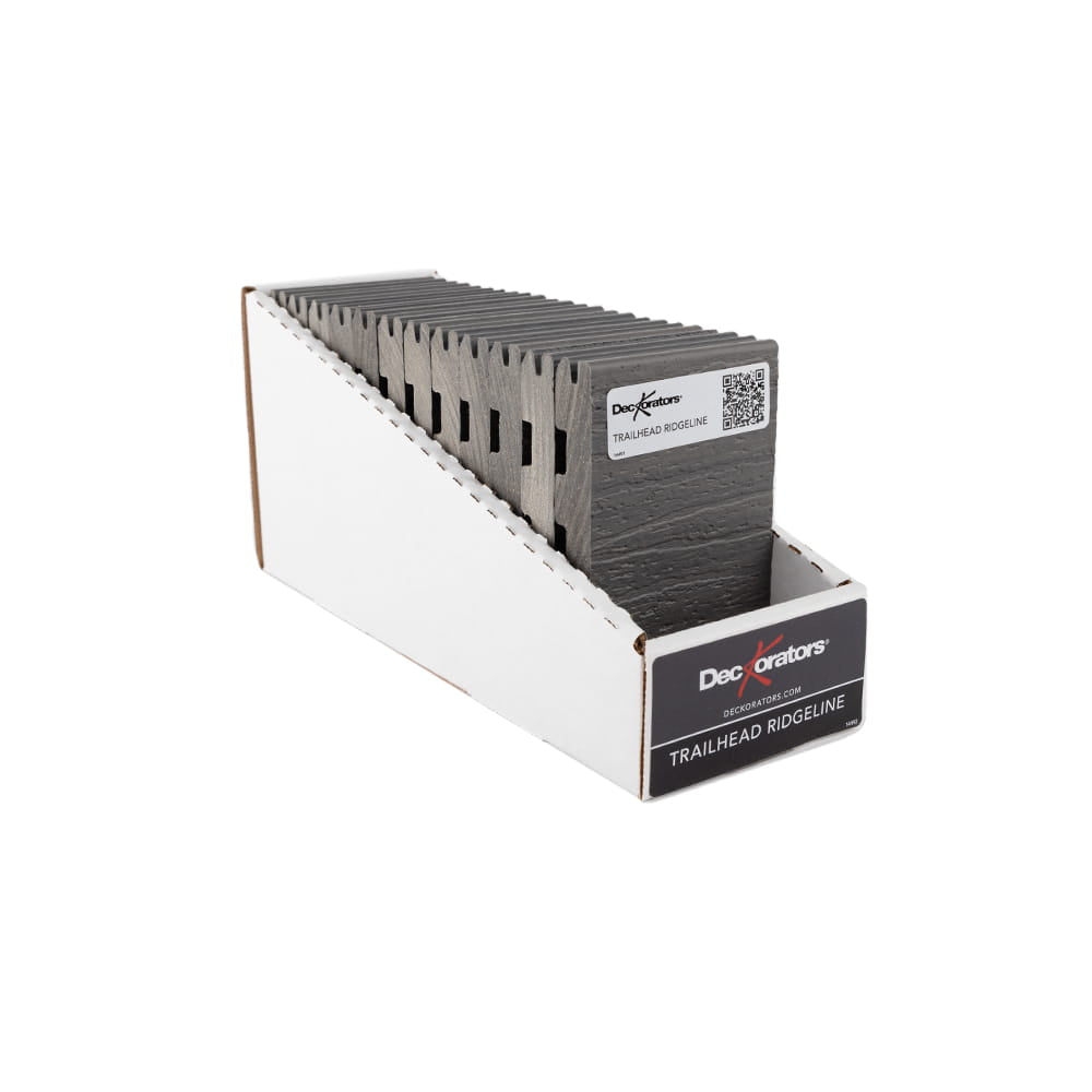 Deckorators Trailhead Ridgeline Decking Sample Display Box