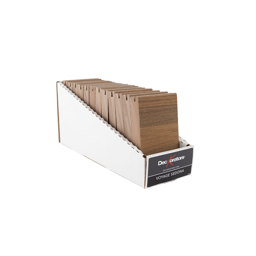 Deckorators Voyage Sedona Decking Sample Display Box