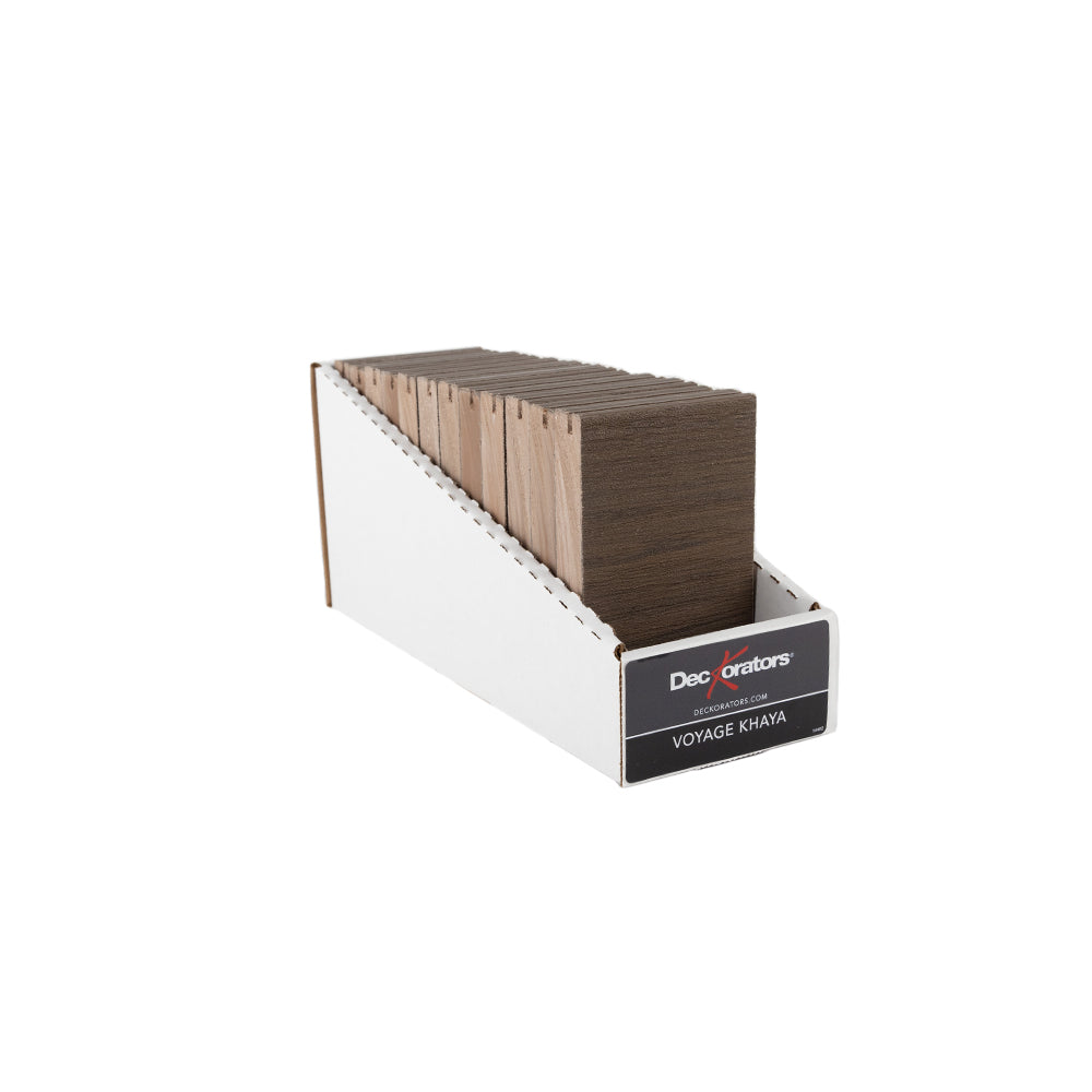 Deckorators Voyage Khaya Decking Sample Display Box