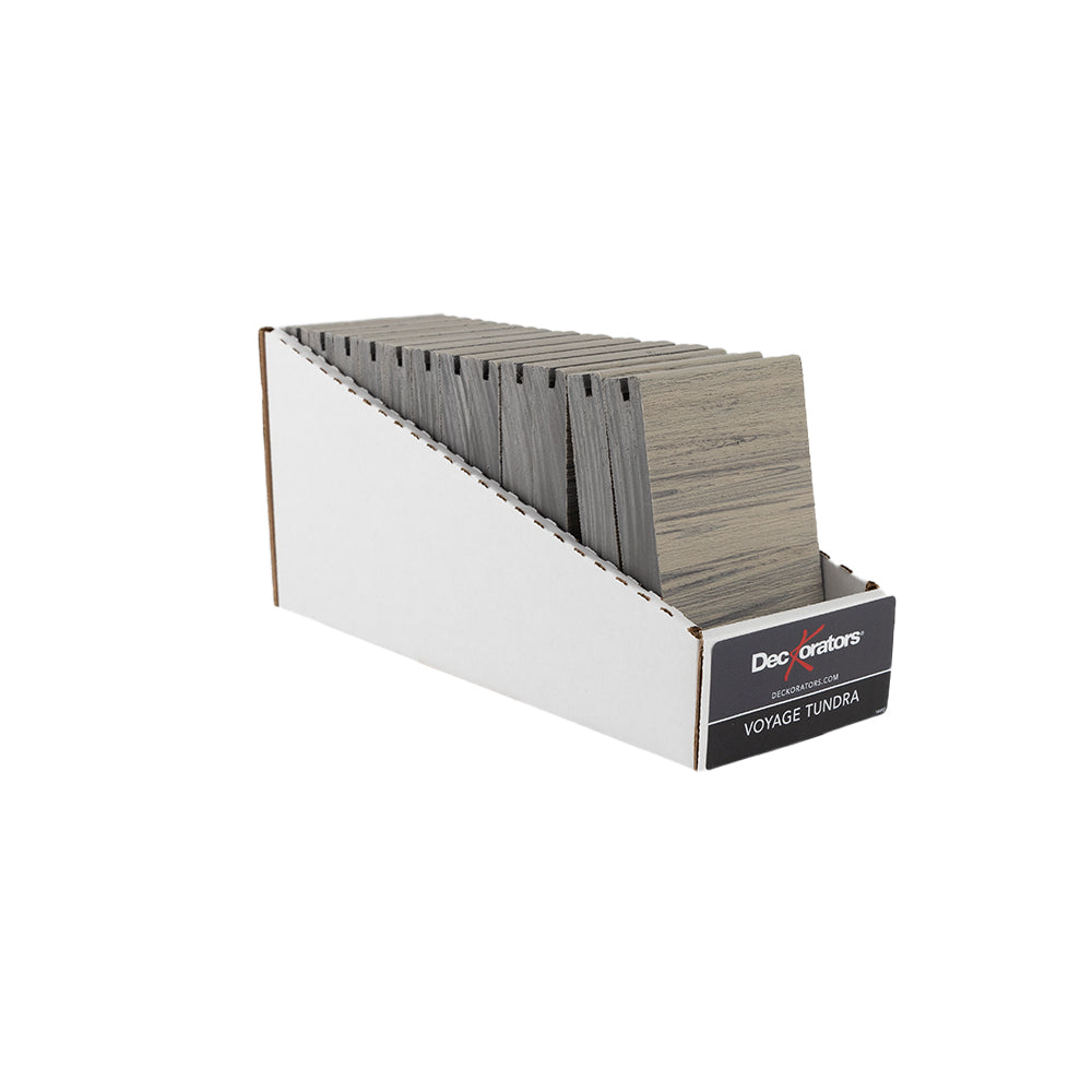 Deckorators Voyage Tundra Decking Sample Display Box
