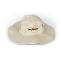 Beige bucket hat with Deckorators logo