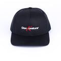 Black Richardson Trucker Hat with the Deckorators Logos on Front Panel