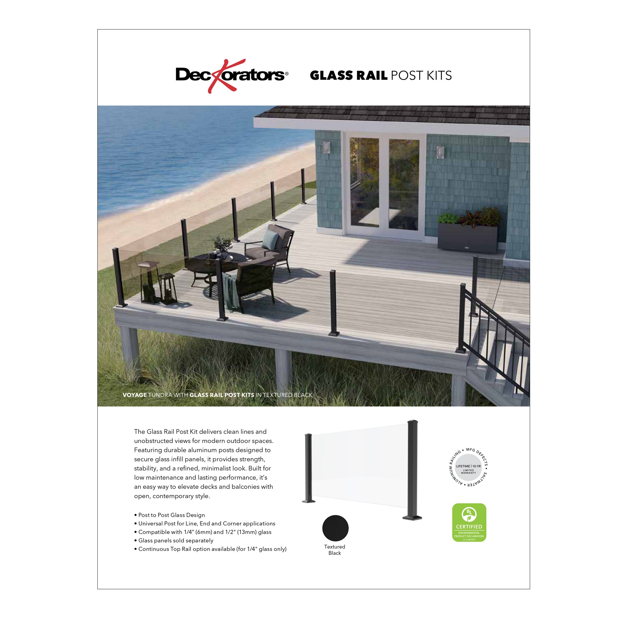 Railing Sell Sheets