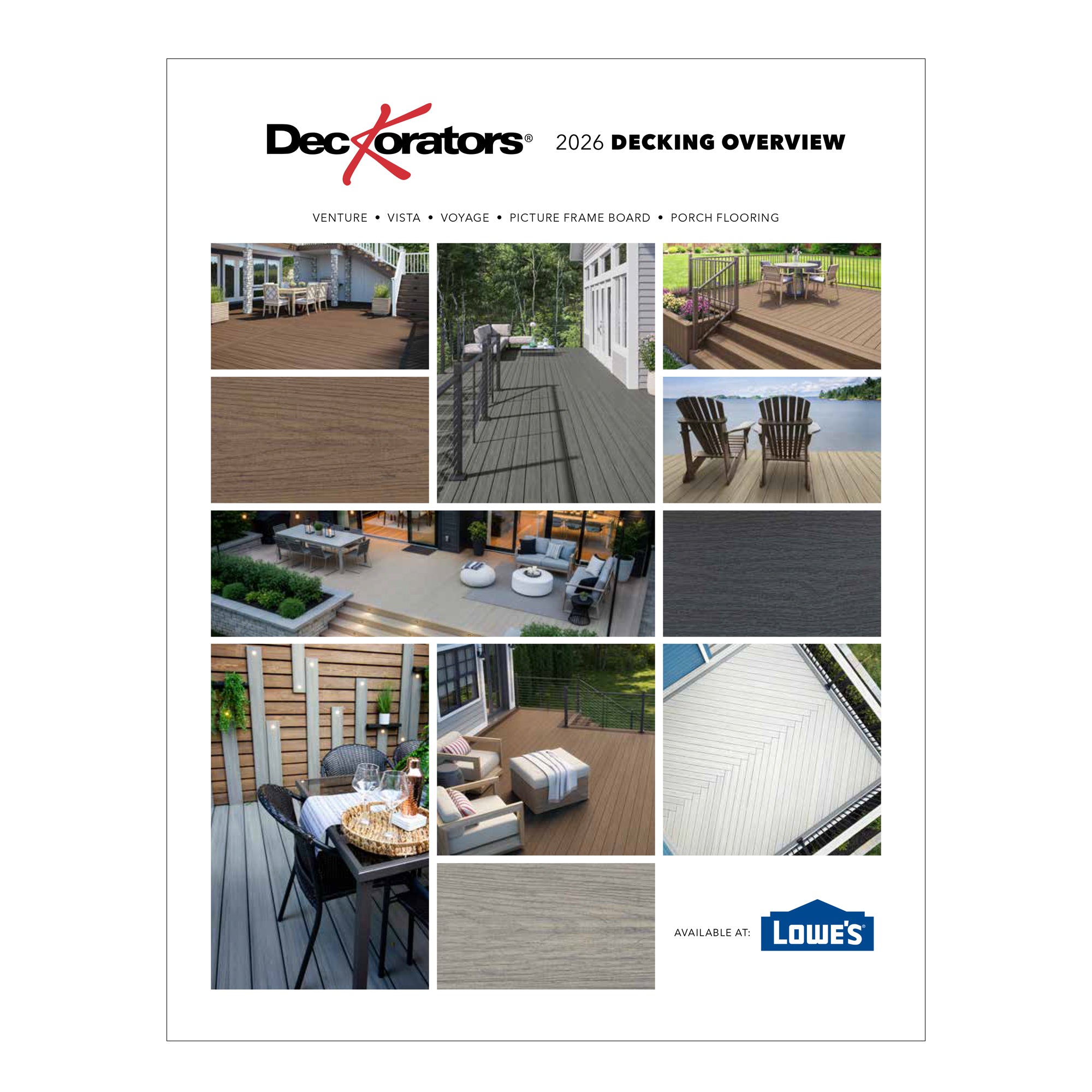 Lowe's Decking Overview Brochure