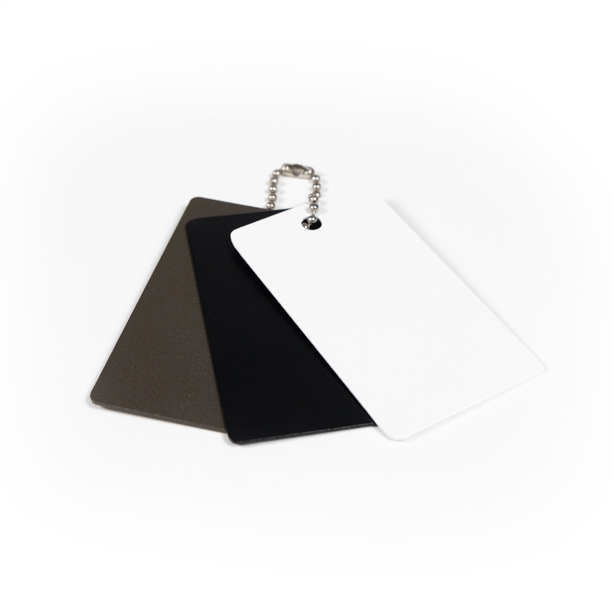 Deckorators Aluminum Railing Color Swatches on a Ball Chain