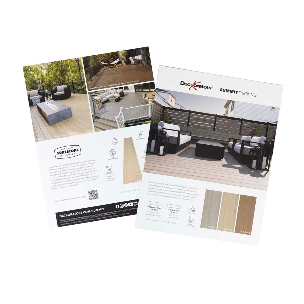 Decking Sell Sheets