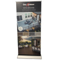Promotional banner for Decorators Vista Decking with images of decks and outdoor furniture.