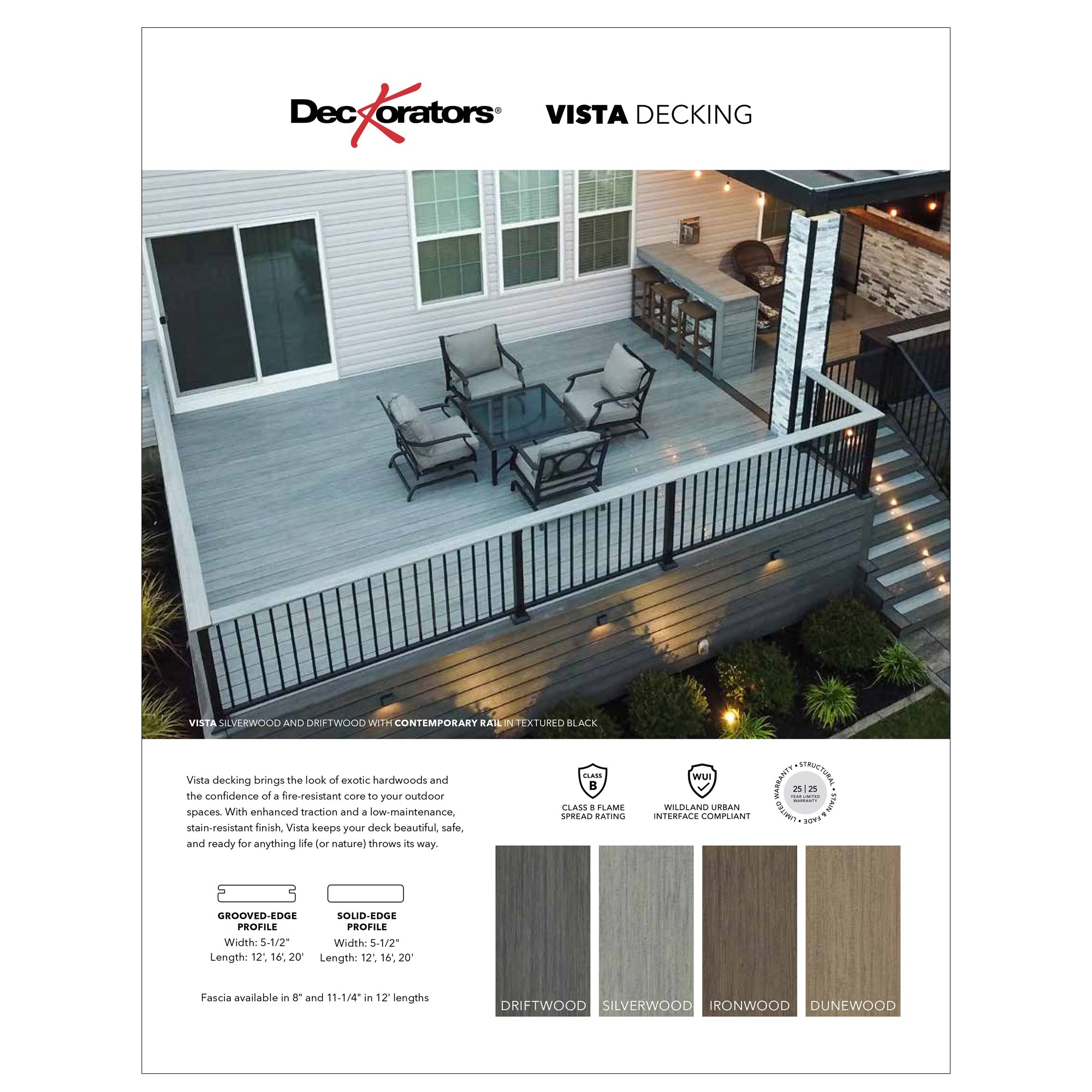 Decking Sell Sheets
