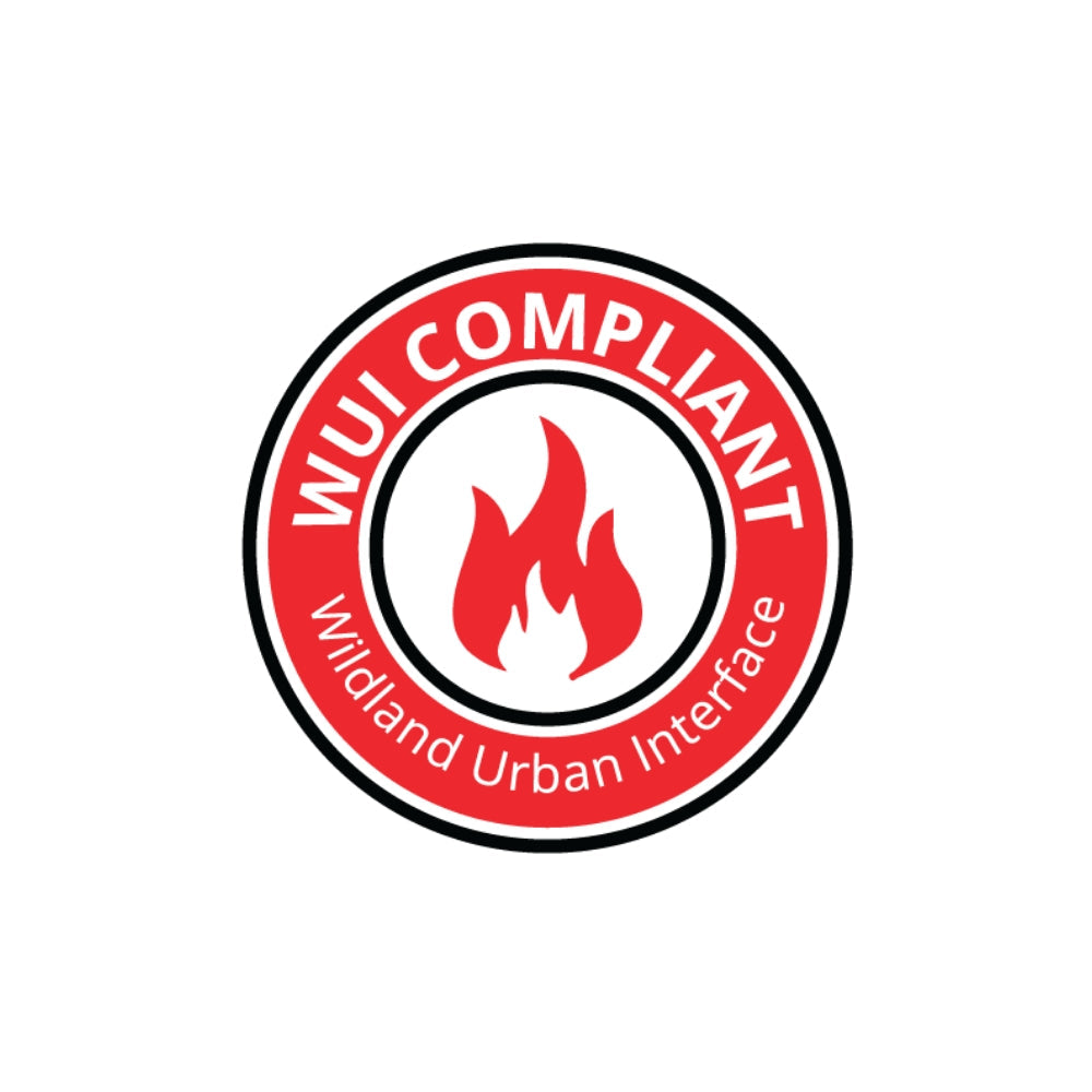 WIUI Compliant logo with flame icon and text on a white background