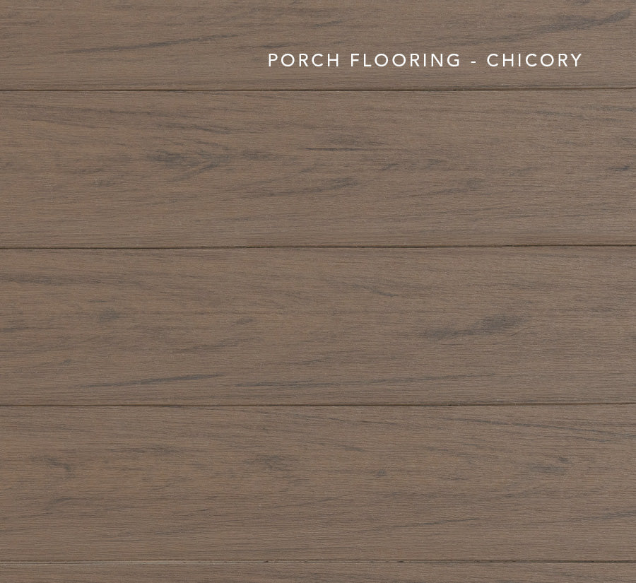 Porch Flooring Chicory Swatch Color Card