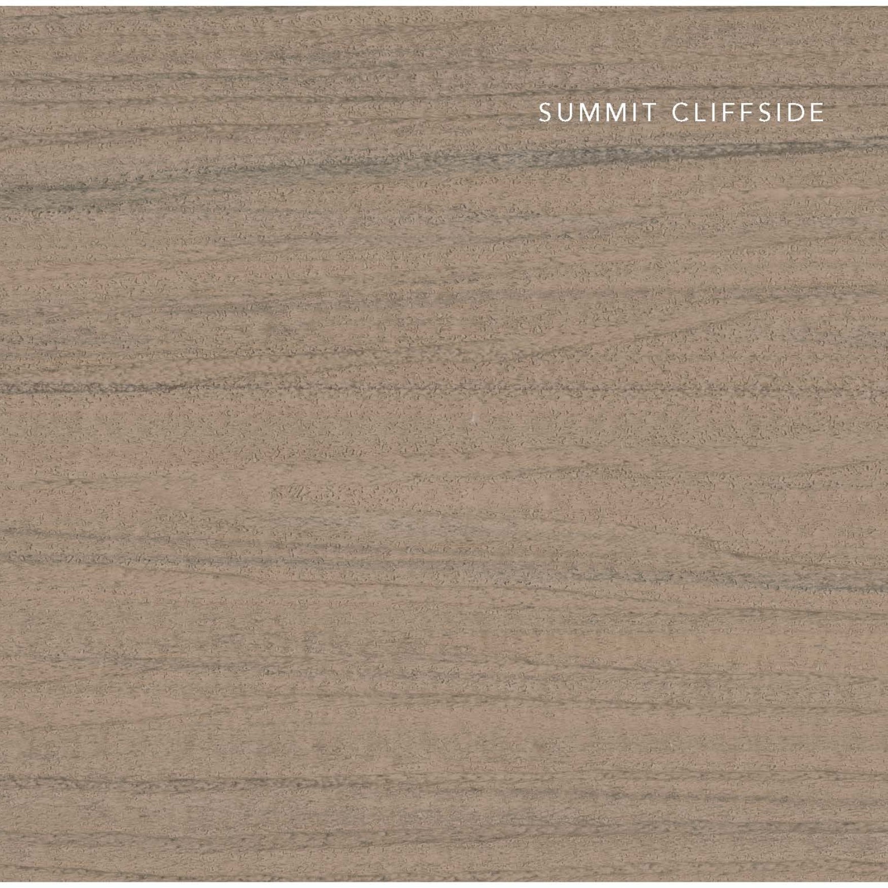 Summit Cliffside Decking Swatch Color Card