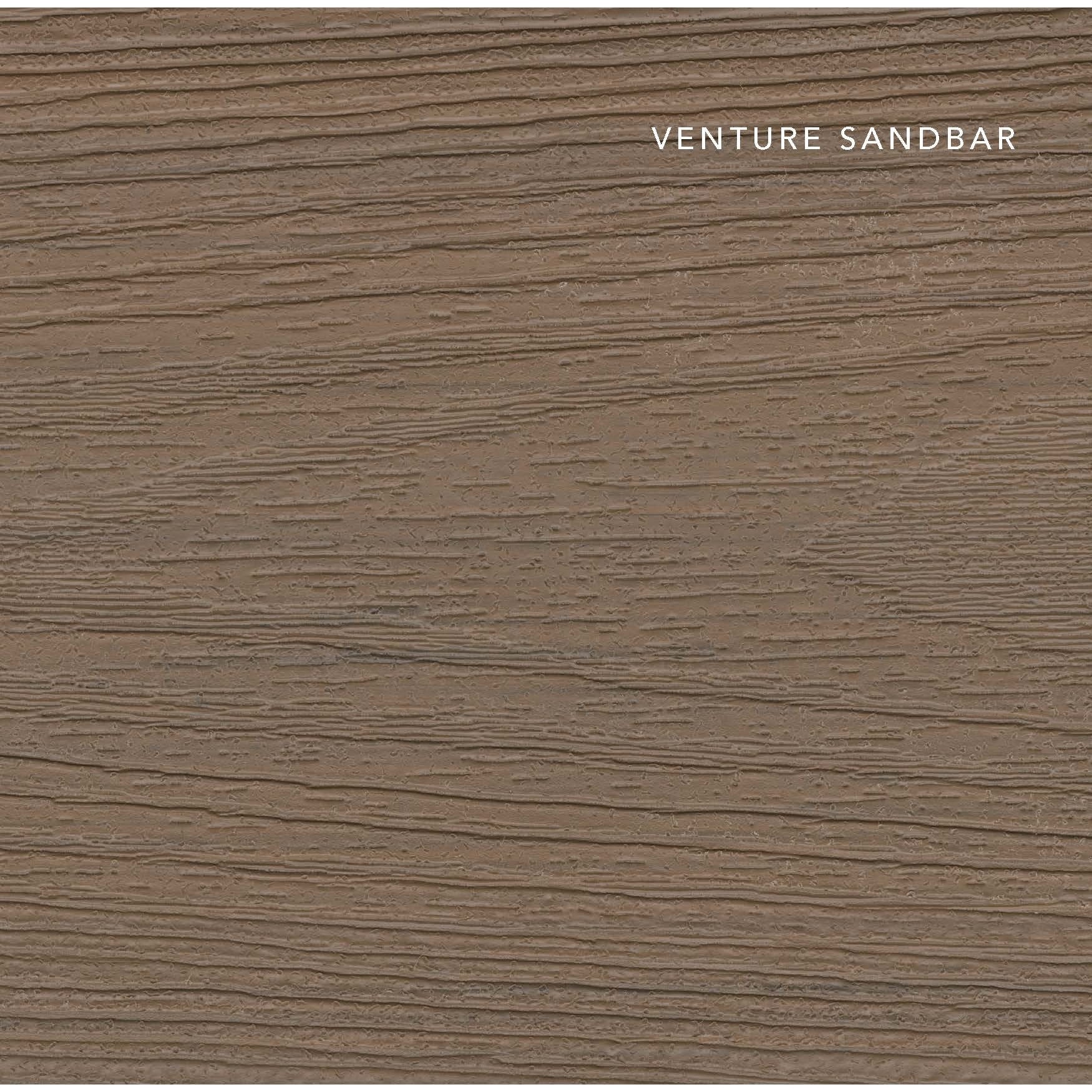 Venture Sandbar Decking Swatch Color Card