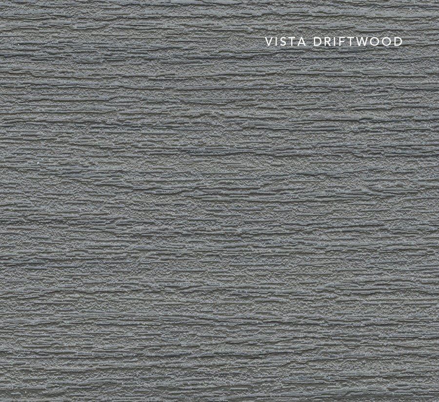 Vista Driftwood Decking Swatch Color Card
