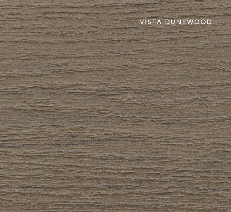 Vista Dunewood Decking Swatch Color Card