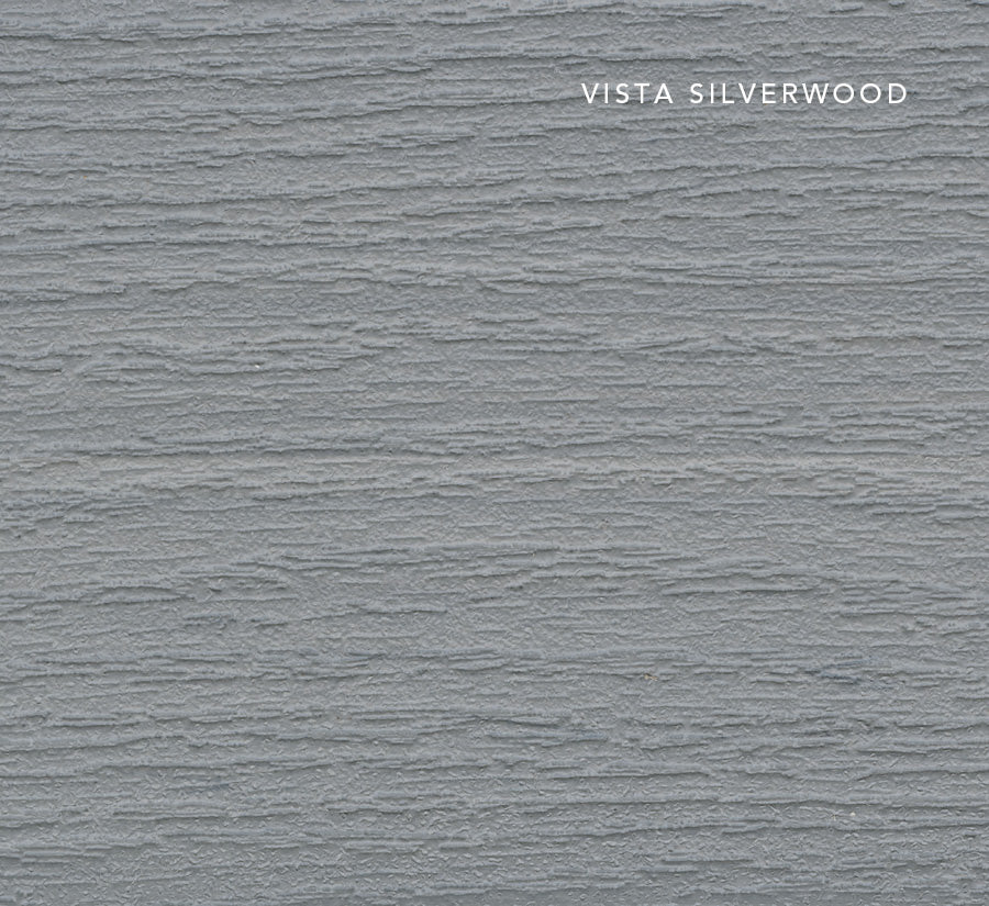 Vista Silverwood Decking Swatch Color Card