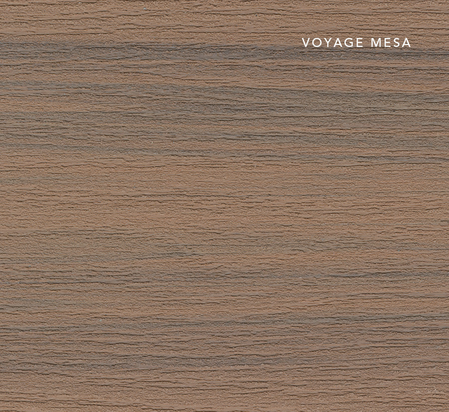 Voyage Mesa Decking Swatch Color Card